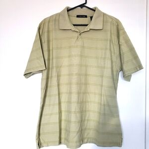 Linea Dome Sage Green Men's Polo Shirt  Size XL